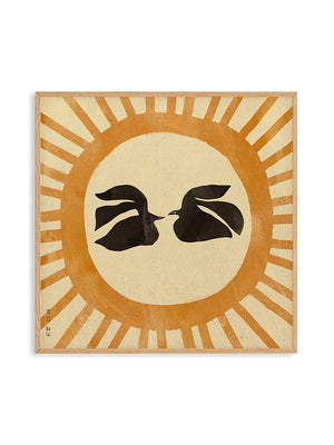 Birds under the Soltice Sun Art Print