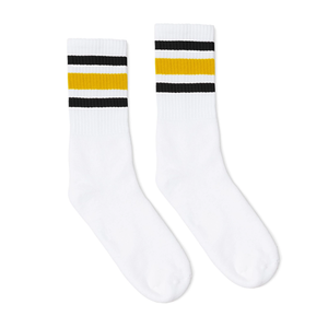 USA Crew Socks - White & Various Colours