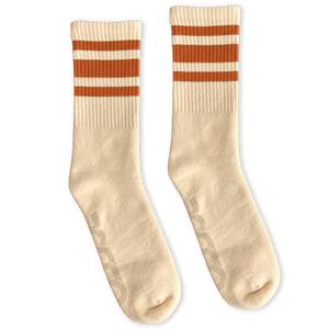 USA Crew Socks - Natural & Various Colours