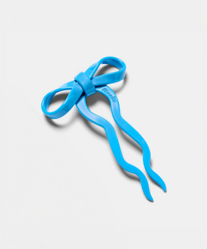 Bow Hairpin in Blue