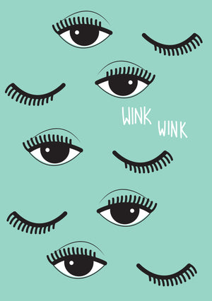 Wink Wink card