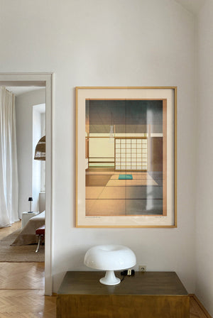 Kenzo Tange House Art Print