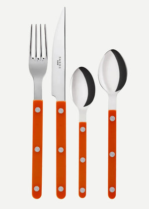 Sabre Bistro Cutlery 4 Piece Set - Various colours