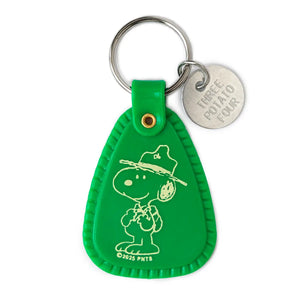 Snoopy Saddle Keychain