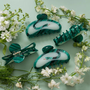 Jade Green Serpent Claw
