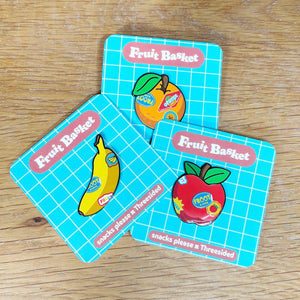 Snacks Please Enamel Pins