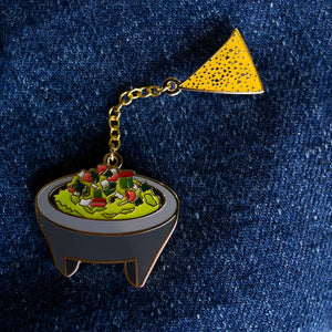 Chips and Guac Enamel Pin