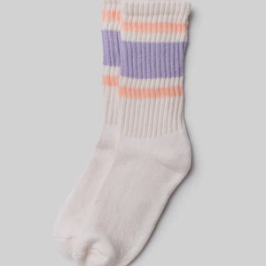 Retro Stripe Varsity Socks - various colours