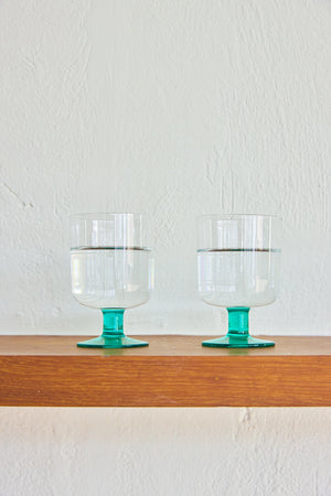 Eddie Wine Glasses Gift Set of 2 - various colours