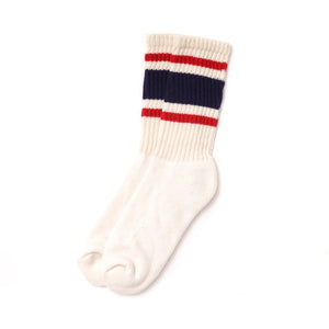 Retro Stripe Varsity Socks - various colours