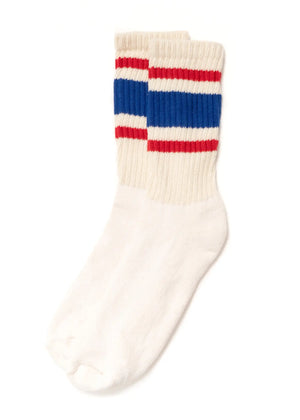 Retro Stripe Varsity Socks - various colours