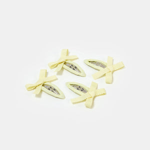Bow Snap Clips - various colours