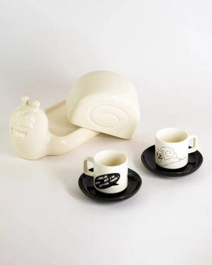 Hattie Stewart Snail Butter Dish