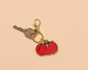 Heirloom Tomato Keyring