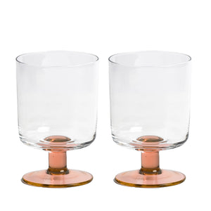 Eddie Wine Glasses Gift Set of 2 - various colours