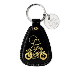 Snoopy Saddle Keychain