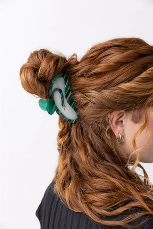 Jade Green Serpent Claw