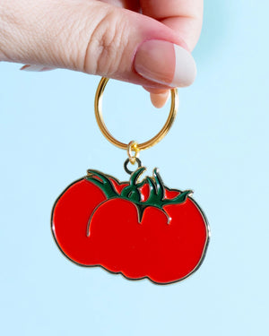 Heirloom Tomato Keyring