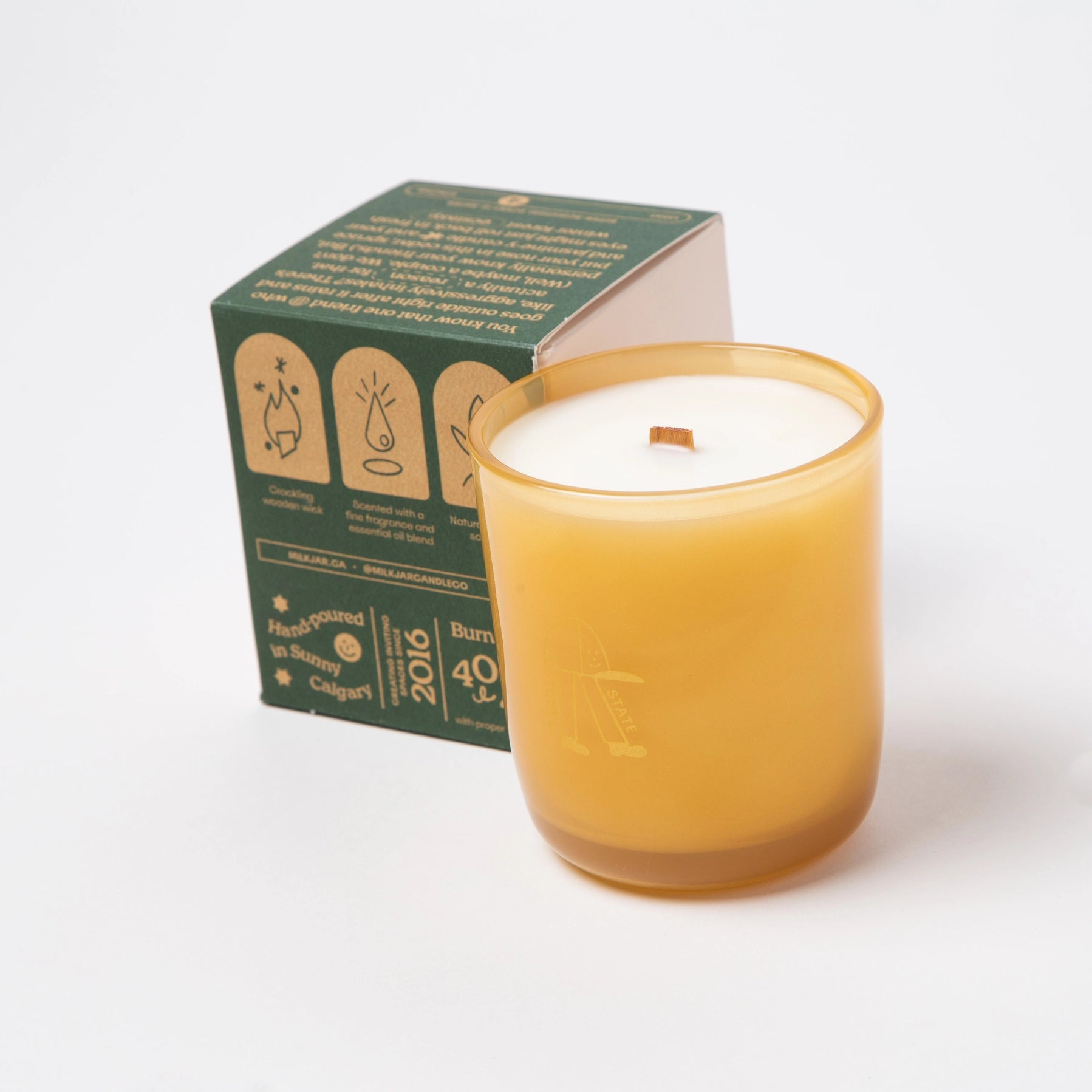 Garden State -Cedar & Cassis Coconut Soy 8oz Candle