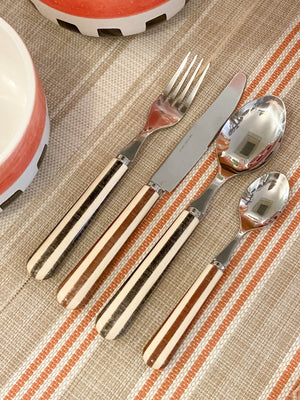 Striped Cutlery - Various colours