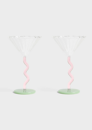 Coupe Curve Glass - Set of 2