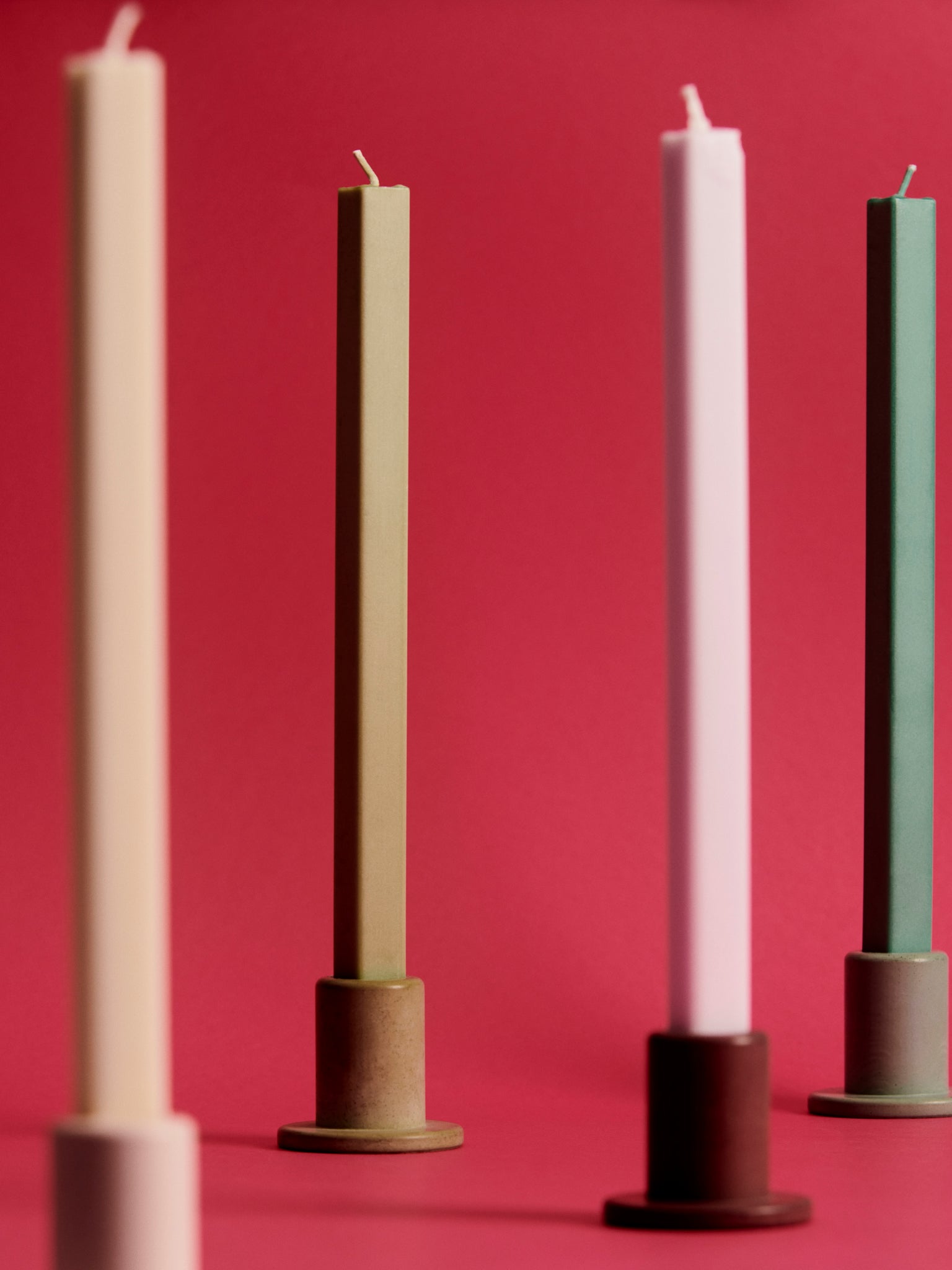 HAY Tube Candleholder - various colours