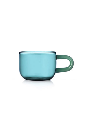 COFFEE&T Double Walled Glass Mug + 2 sizes + 3 colours