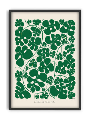 Monstera Art Print