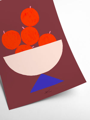 Oranges Art Print