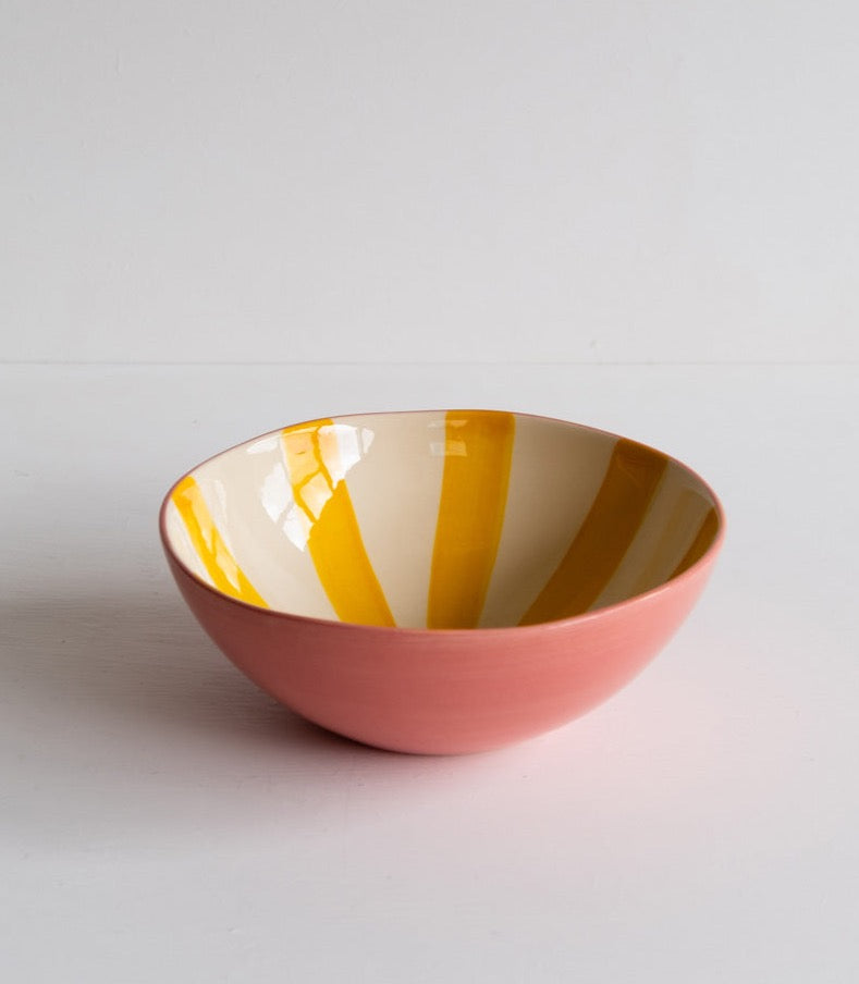 Sunburst Stripe Bowl + other colours
