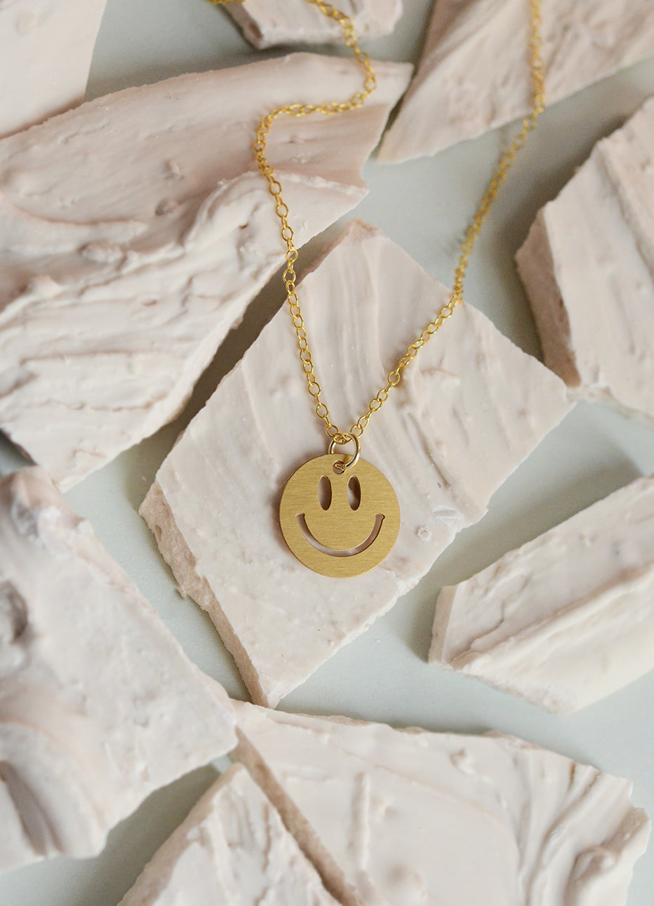 Smiley necklace