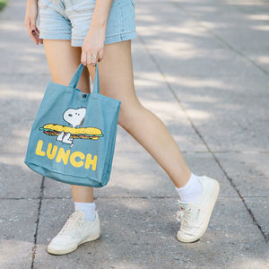 Snoopy Vintage Market Lunch Tote