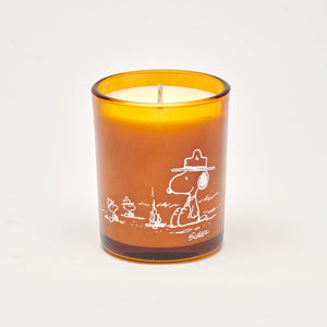 Peanuts Camp Fire Candle