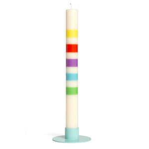 Gift Candle - Birthday Stripes