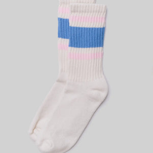 Retro Stripe Varsity Socks - various colours