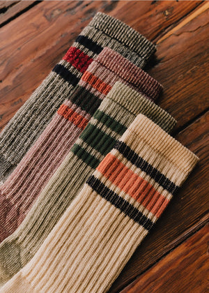 American Trench Merino Crew Socks - various colours