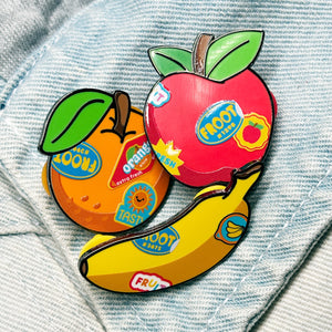 Snacks Please Enamel Pins