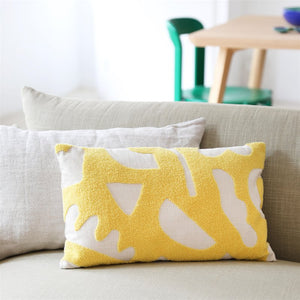Yellow Sketch Cushion