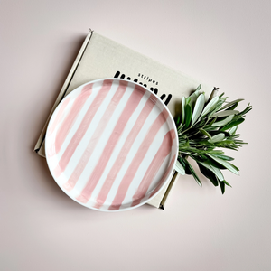 Stripes Plate - various colours