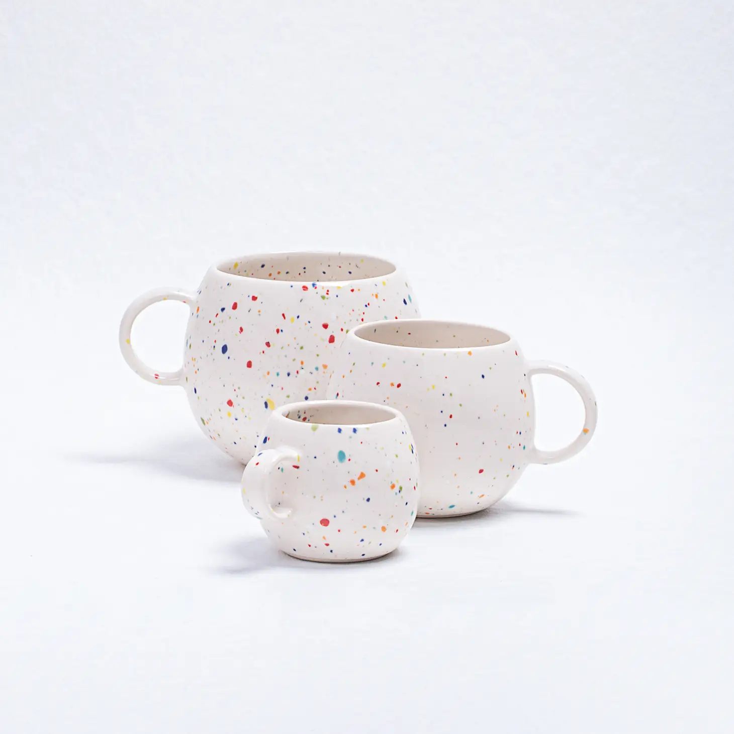 'New Edition' Confetti Handmade Medium Mug