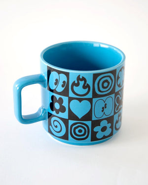 Hattie Stewart Squares Mug
