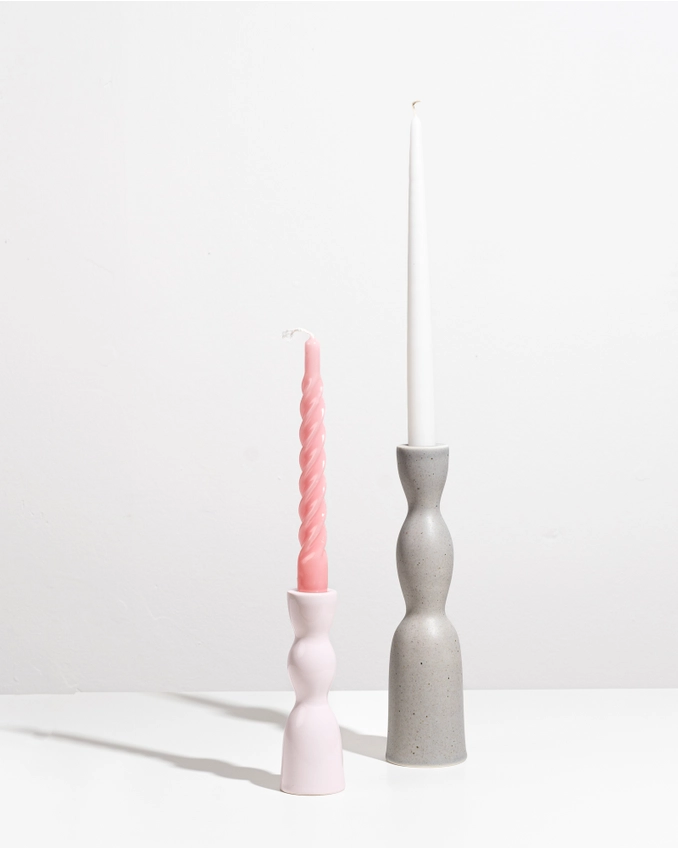 Wave Candle Holder - Low