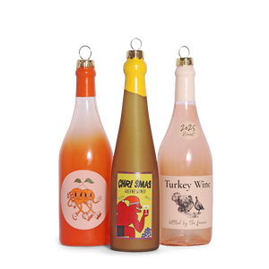 Turkey Wine Hanging Christmas Decoration