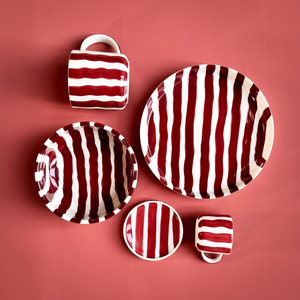 Stripes Plate - various colours