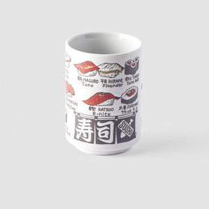 Japanese Sushi Pieces Mug