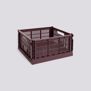 HAY Colour Large Square Crate  - various colours