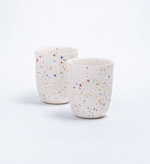 'New Edition' Confetti Handmade Medium Cup