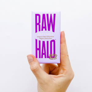 Raw Halo Organic Vegan Chocolate - Various Flavours.