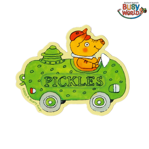 3P4 X Richard Scarry® Car Magnets