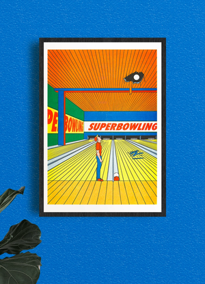 SuperBowling print